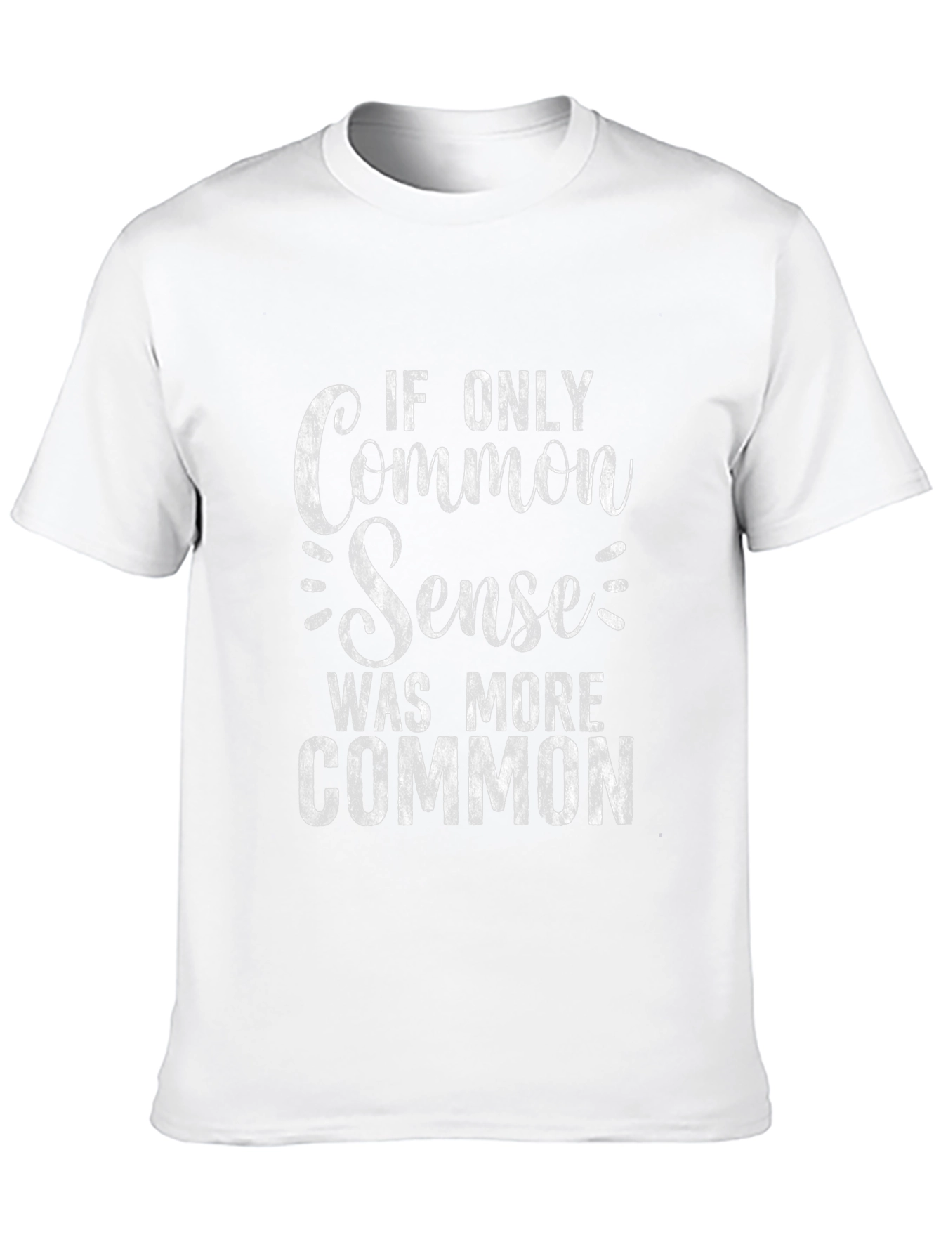 Common Sense Graphic Tee - Black