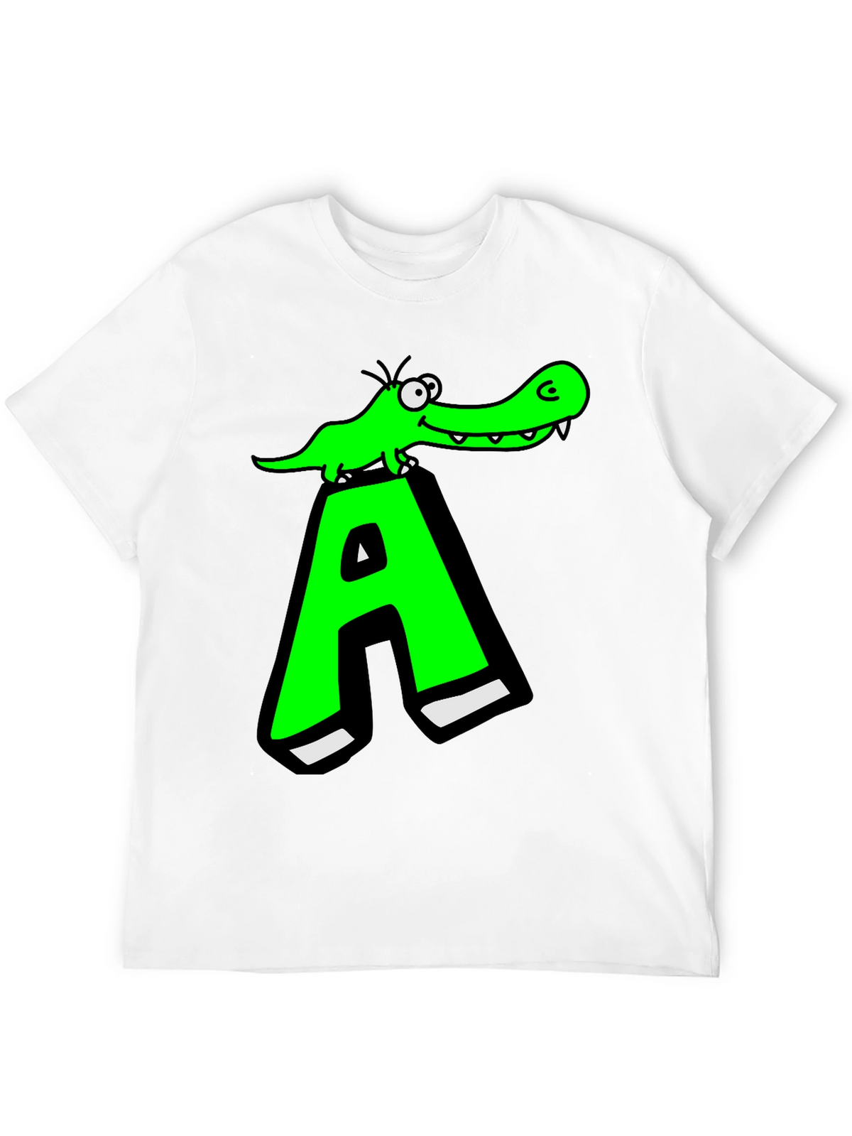 Funny Alligator A Graphic T-Shirt