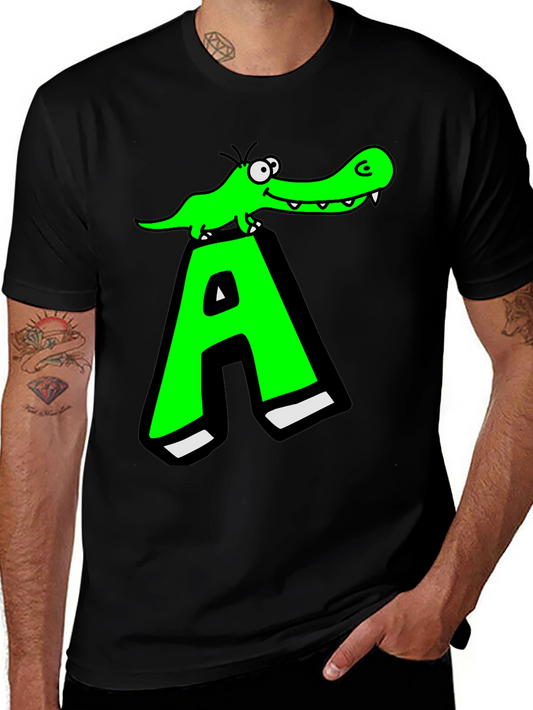 Funny Alligator A Graphic T-Shirt