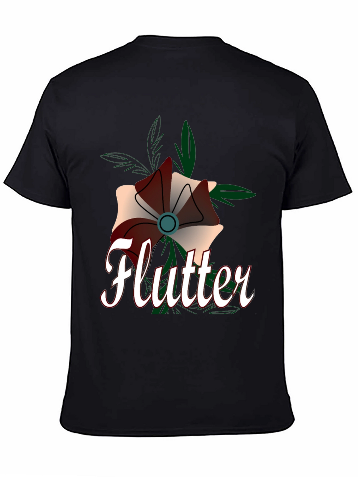 Flutter Flower Graphic Tee