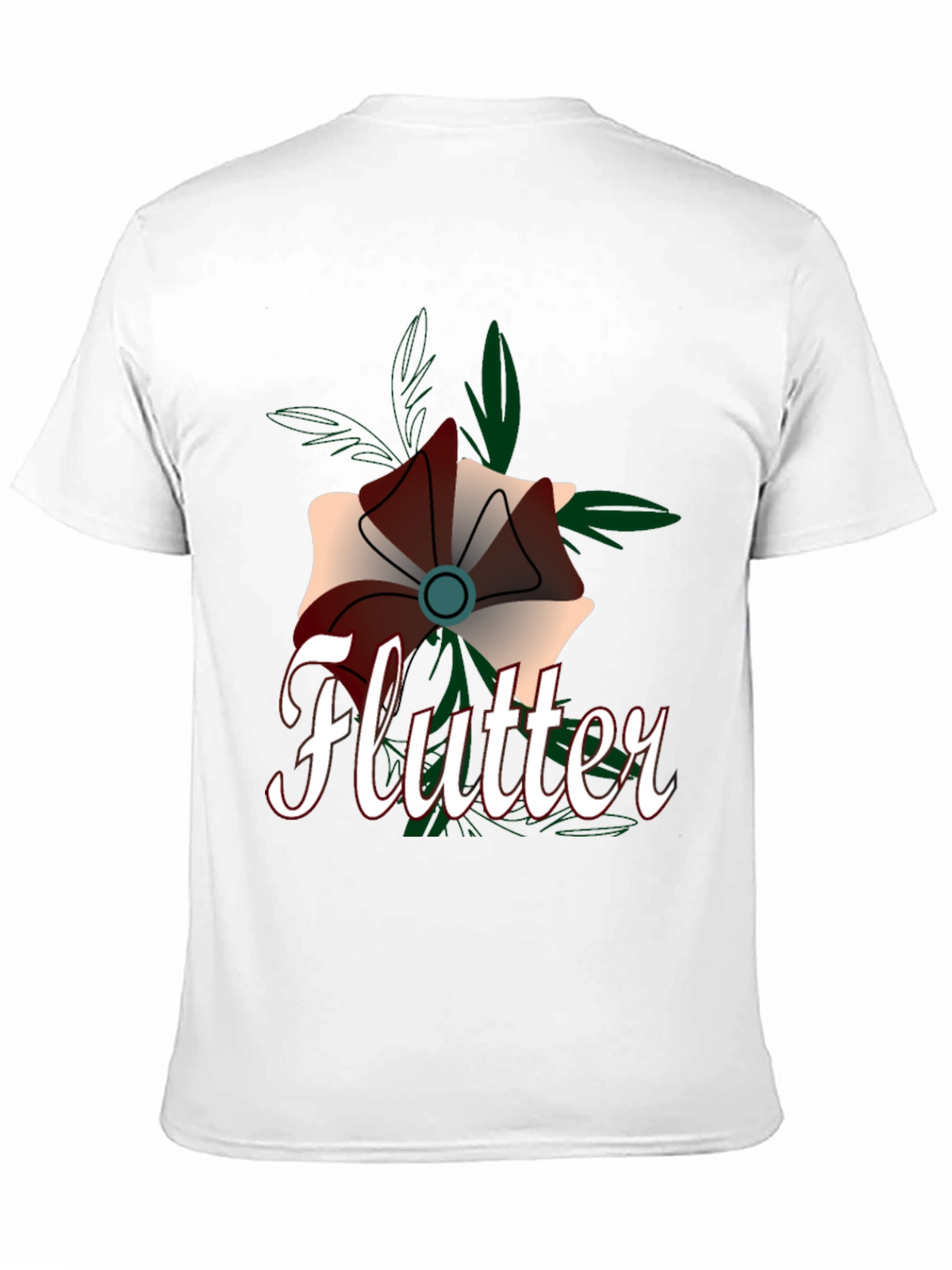 Flutter Flower Graphic Tee