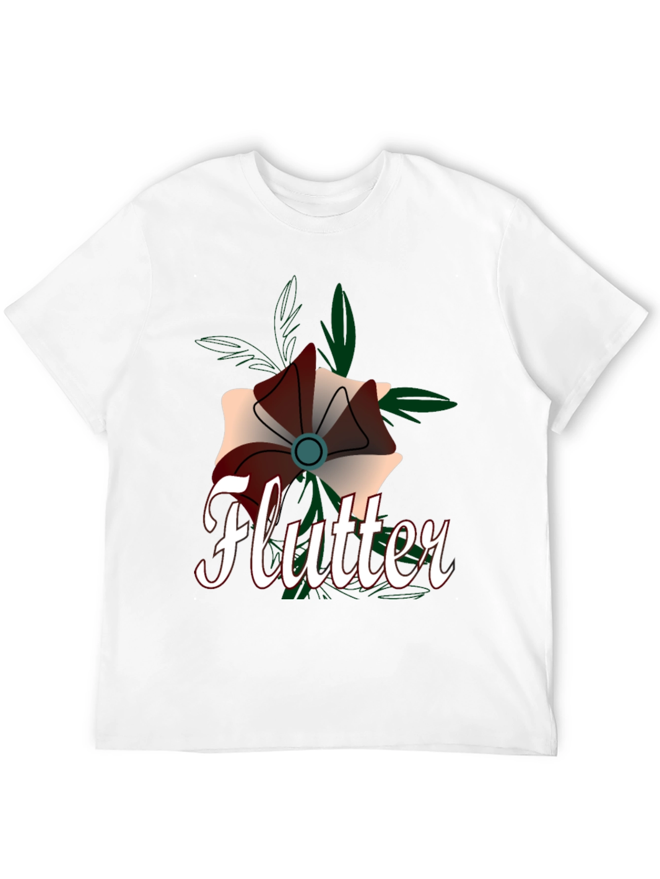 Flutter Flower Graphic Tee