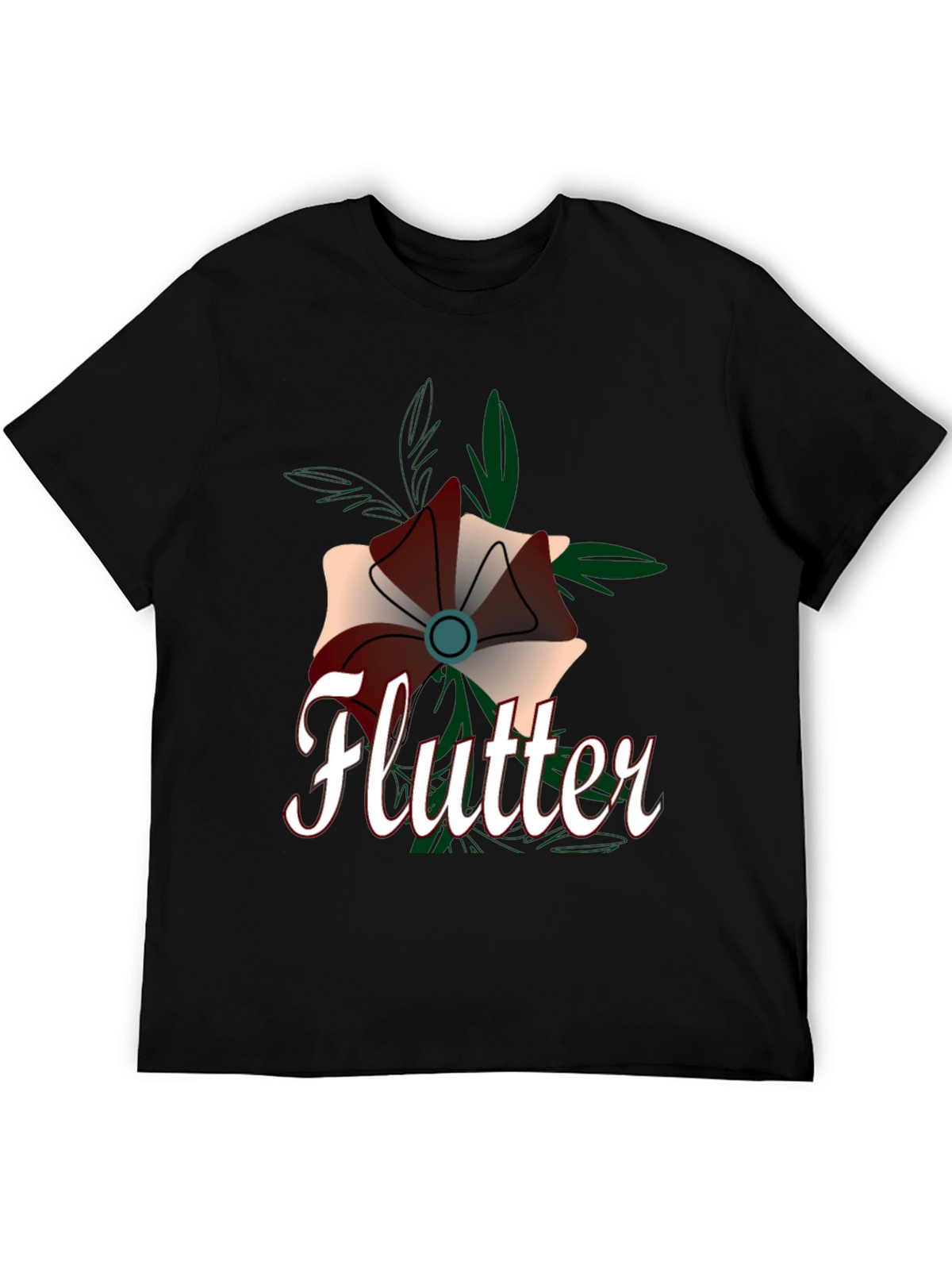Flutter Flower Graphic Tee