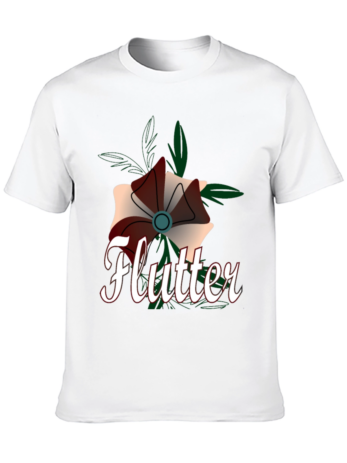 Flutter Flower Graphic Tee