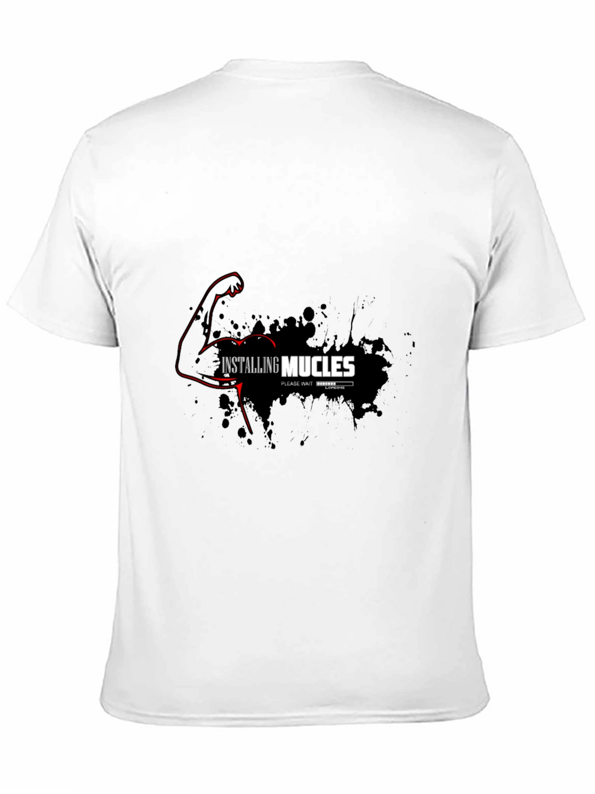 Installing Muscles Graphic T-Shirt