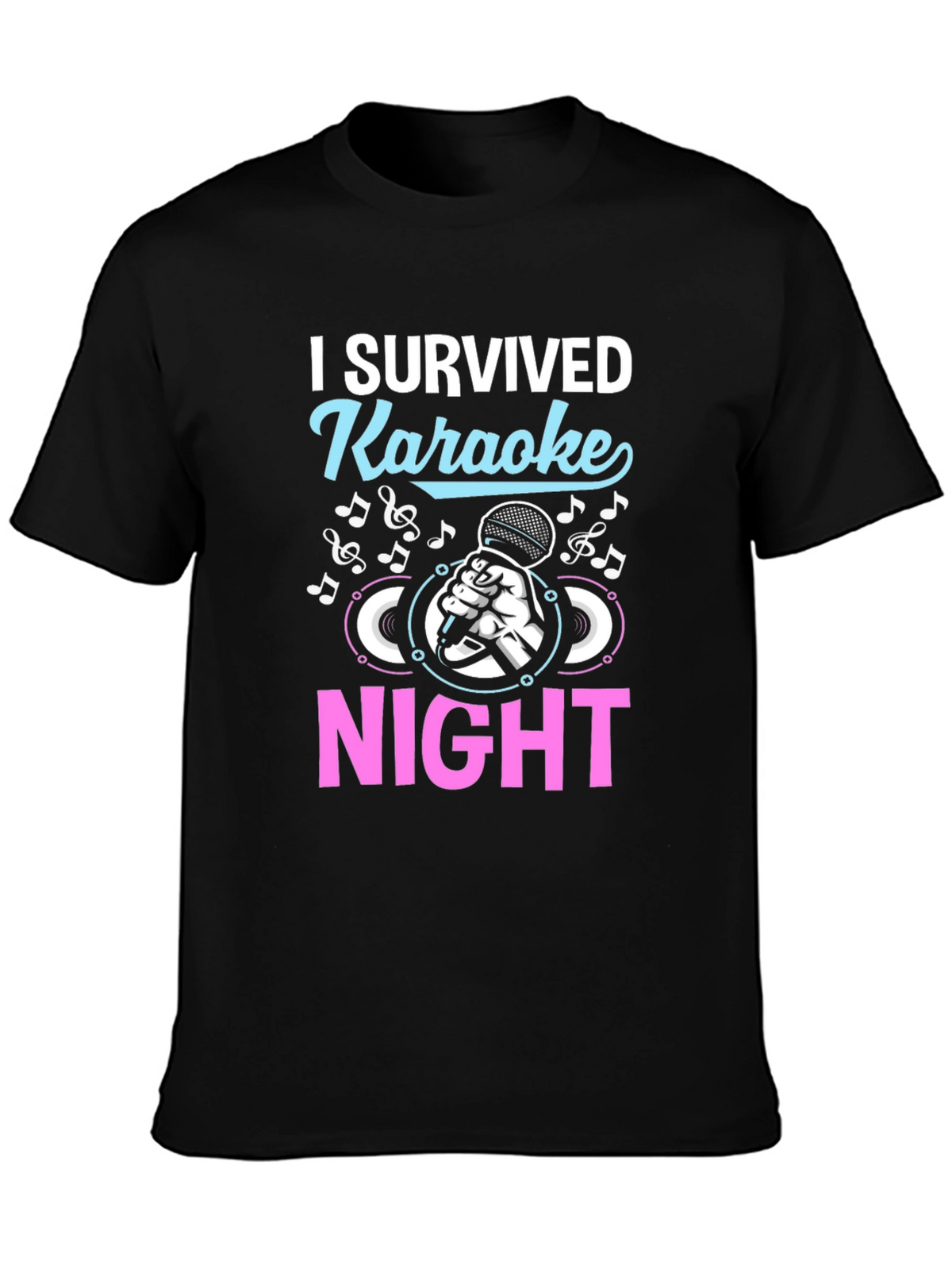 I Survived Karaoke Night Graphic Tee