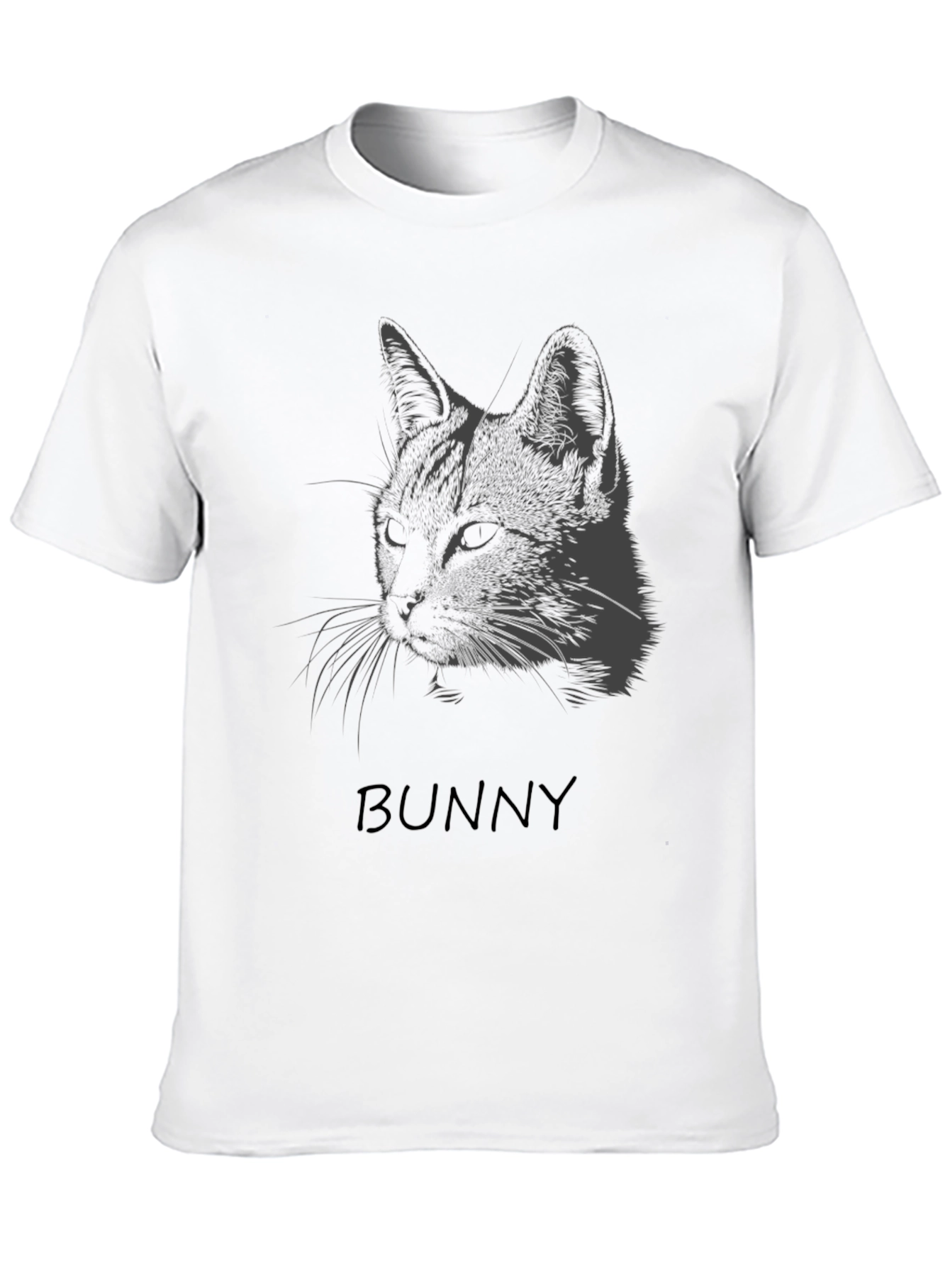 Bunny Cat T-Shirt - Unisex Graphic Tee