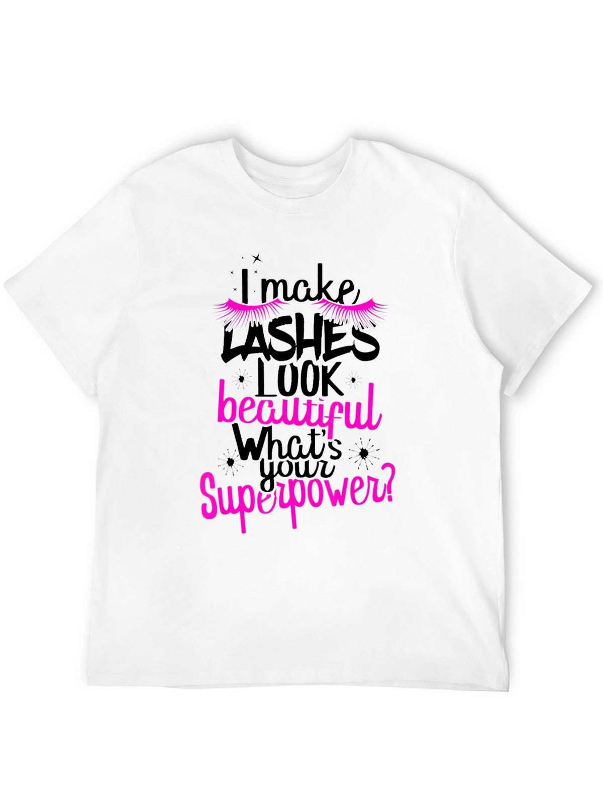 Lashes Superpower Graphic T-Shirt - Unisex