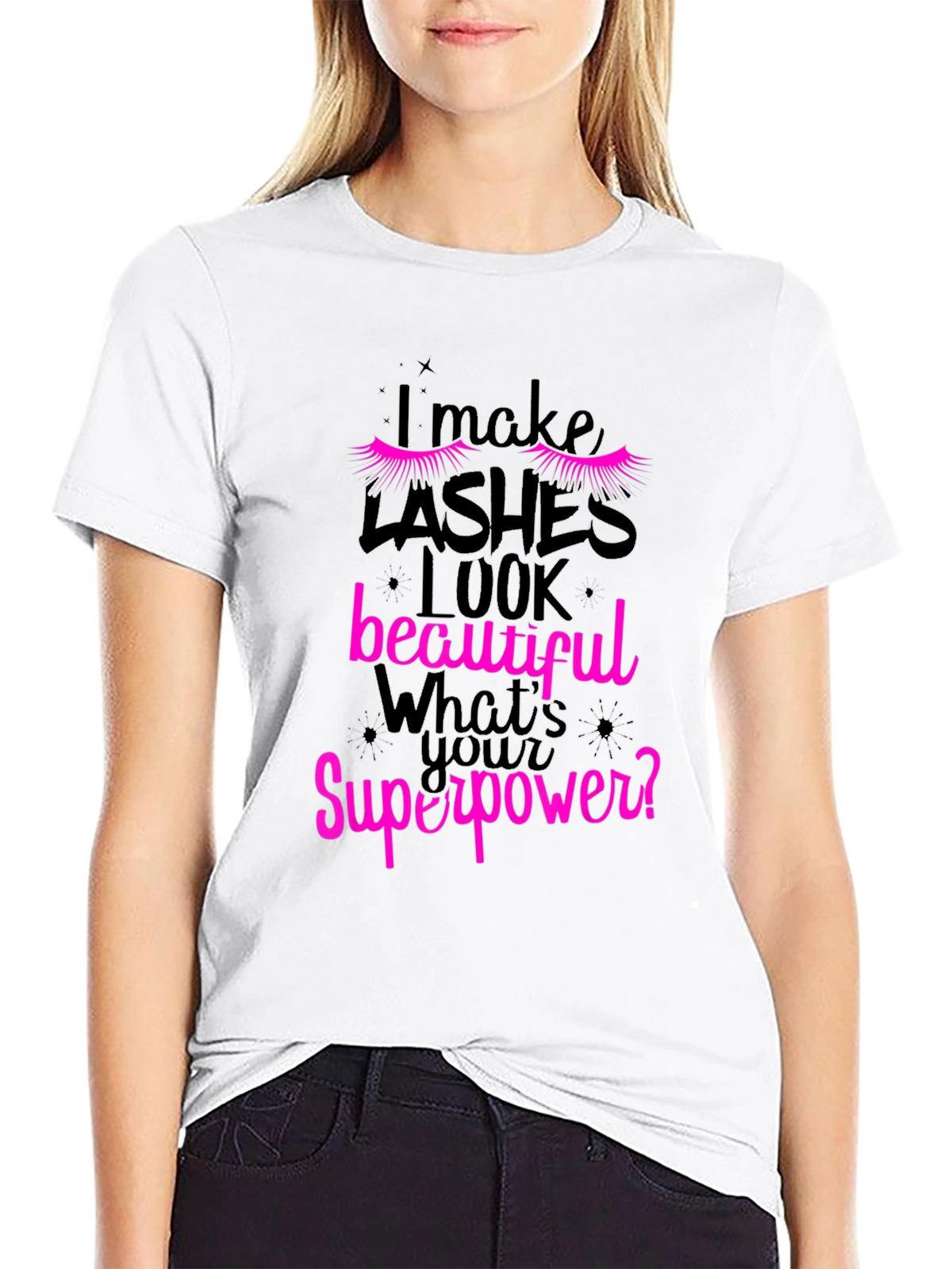 Lashes Superpower Graphic T-Shirt - Unisex