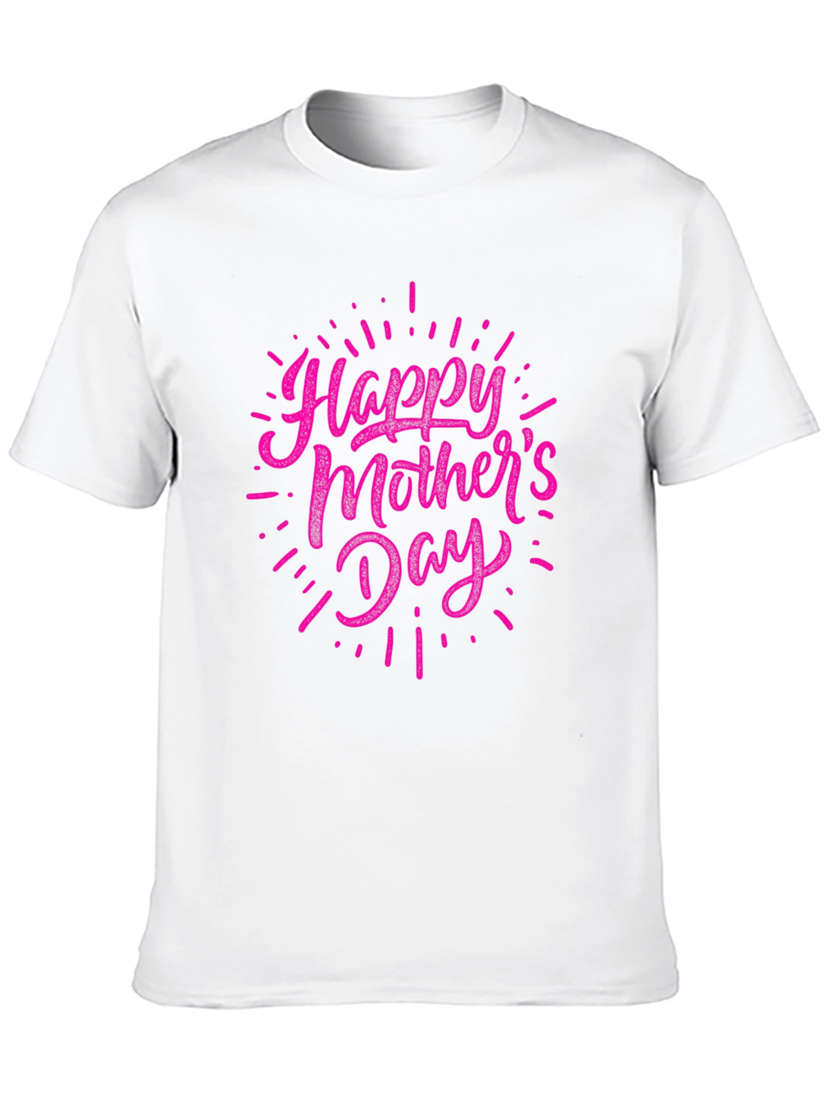 Happy Mothers Day Black T-Shirt