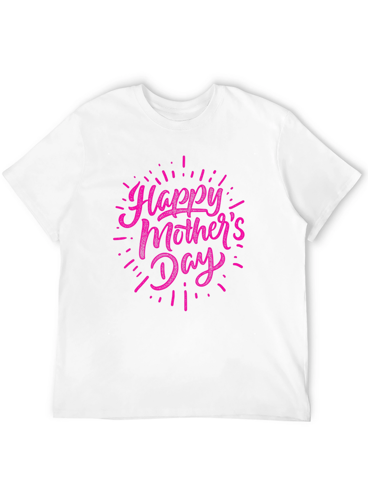 Happy Mothers Day Black T-Shirt