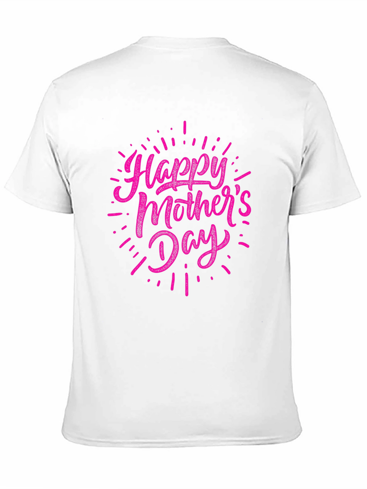 Happy Mothers Day Black T-Shirt