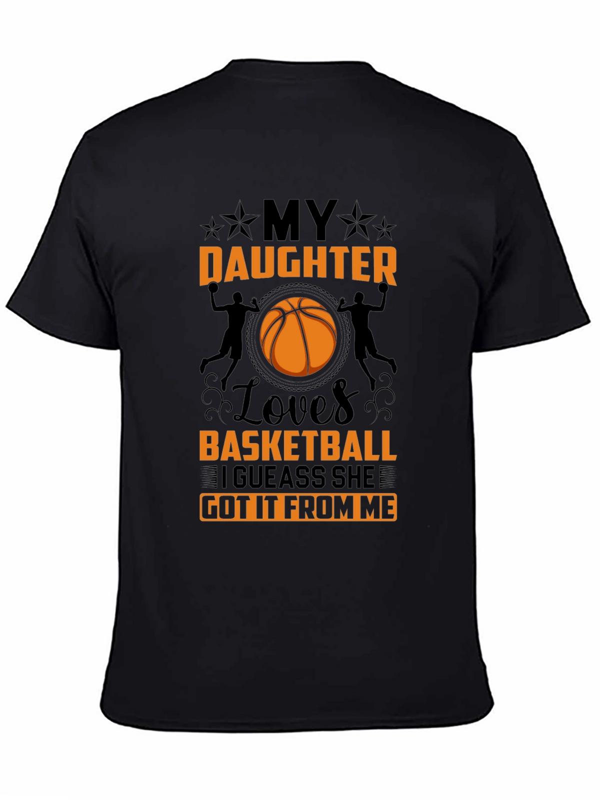 My Daughter Loves Basketball T-Shirt