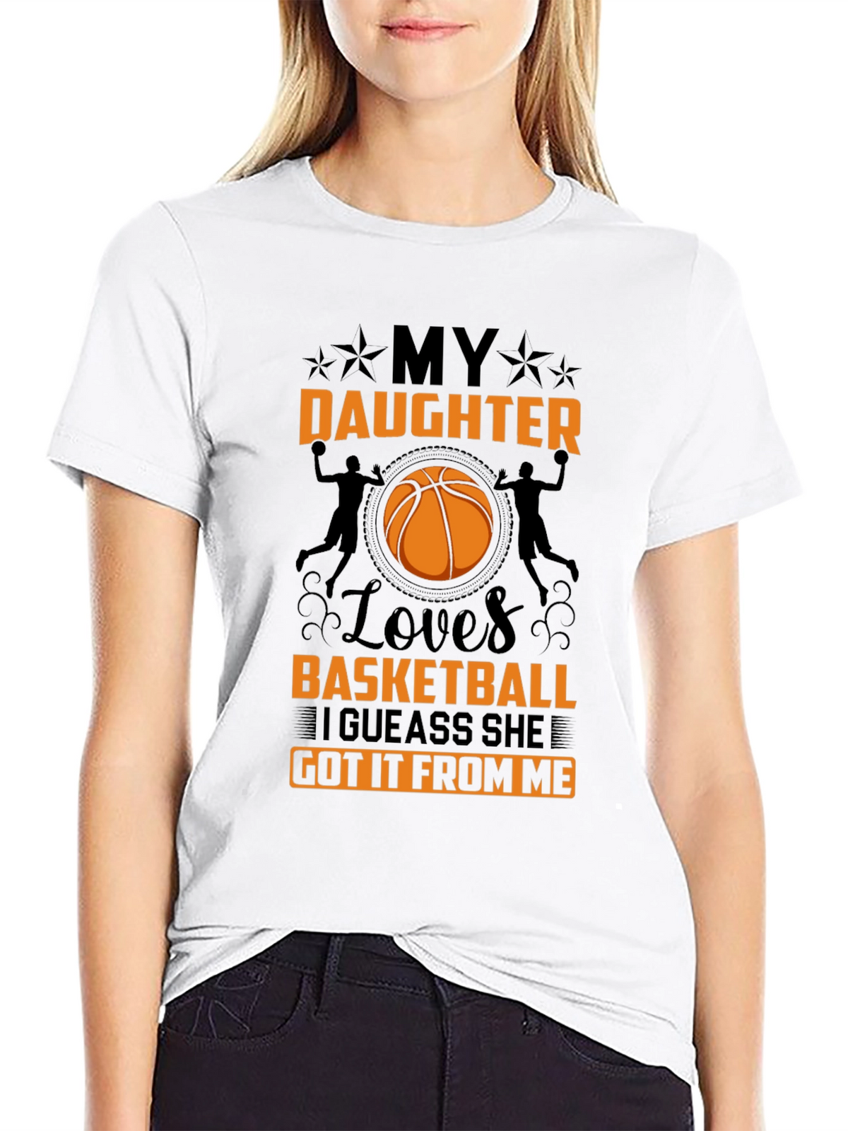 My Daughter Loves Basketball T-Shirt