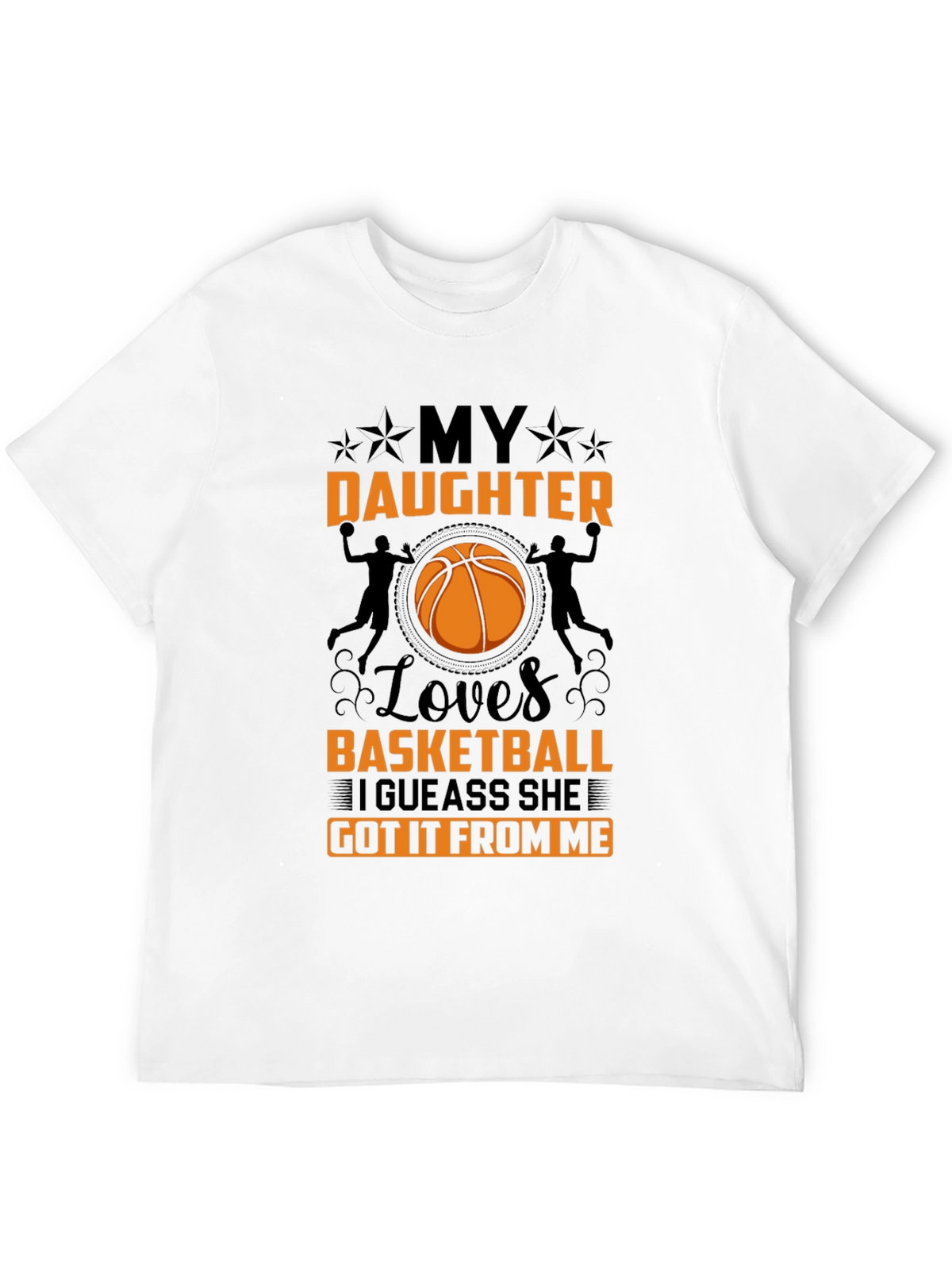 My Daughter Loves Basketball T-Shirt