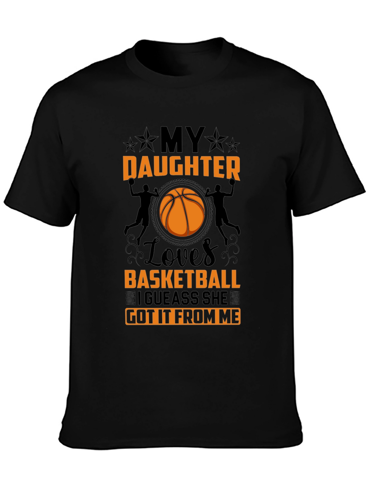 My Daughter Loves Basketball T-Shirt