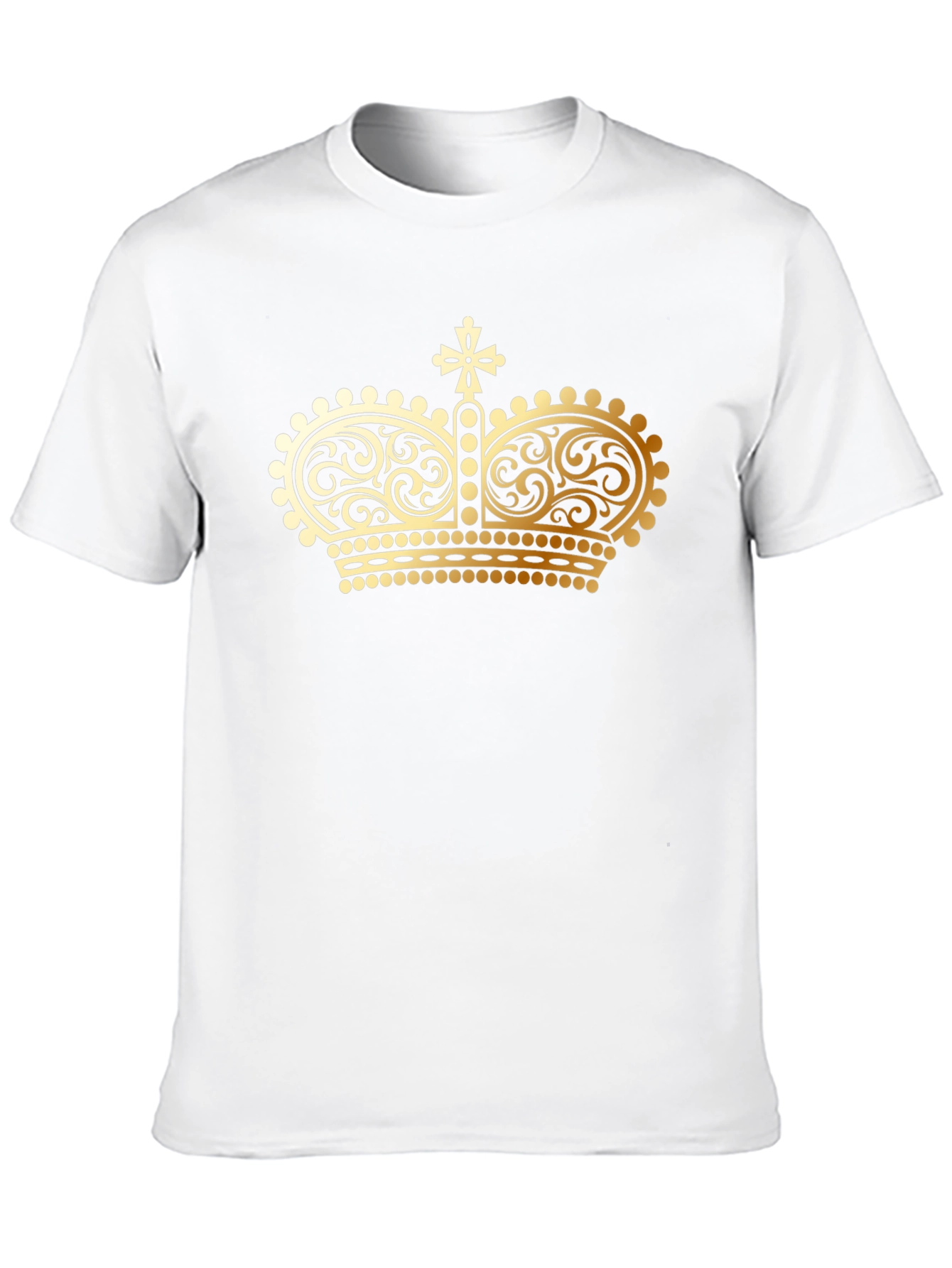 Royal Crown Black T-Shirt - Gildan