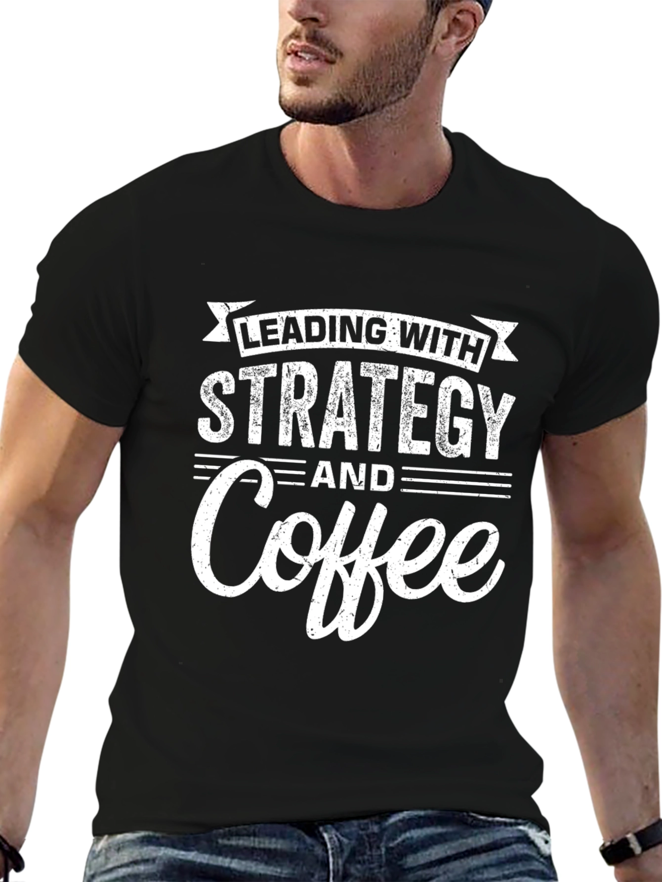 Strategy & Coffee T-Shirt - Leadership Tee