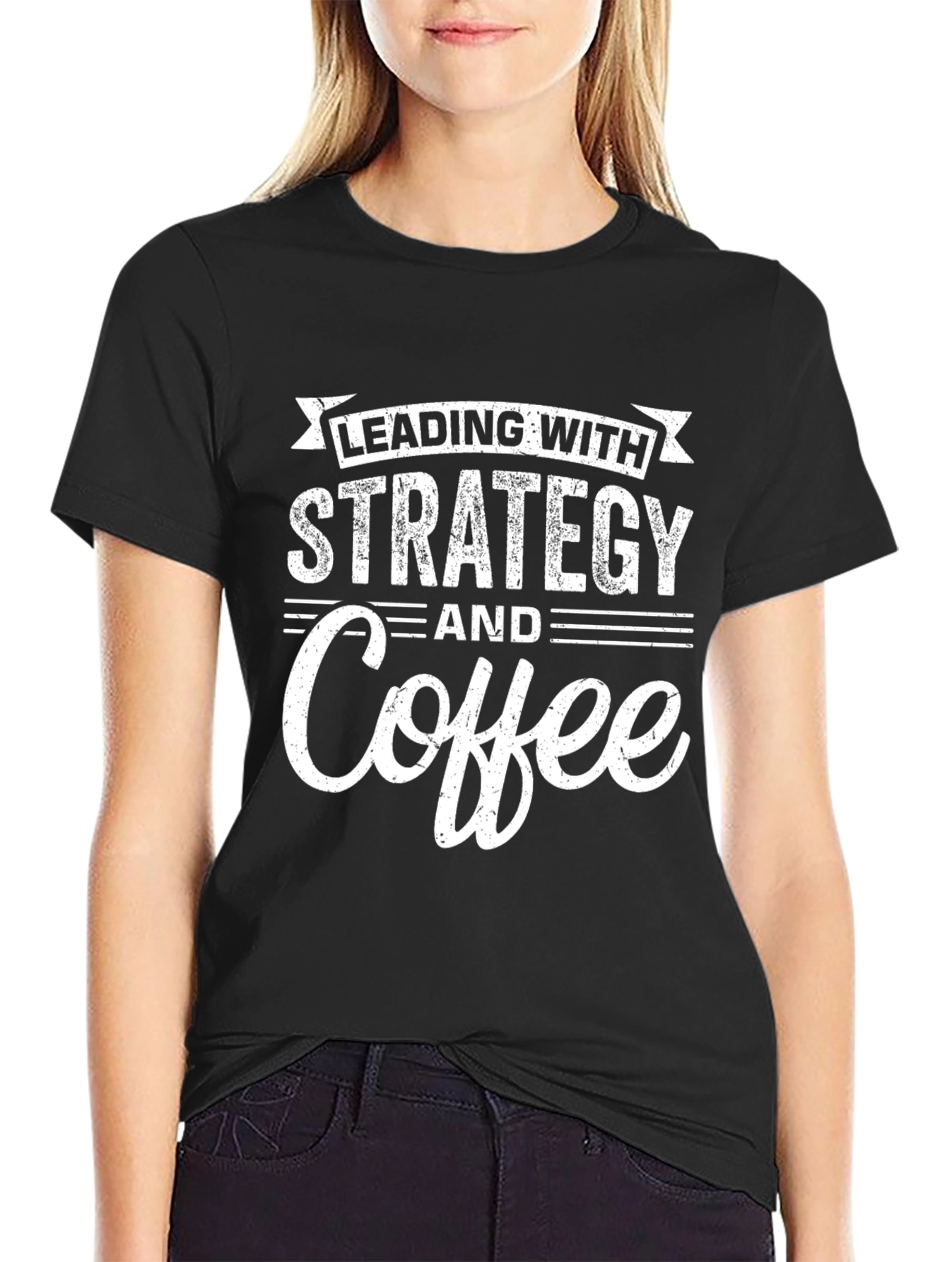 Strategy & Coffee T-Shirt - Leadership Tee