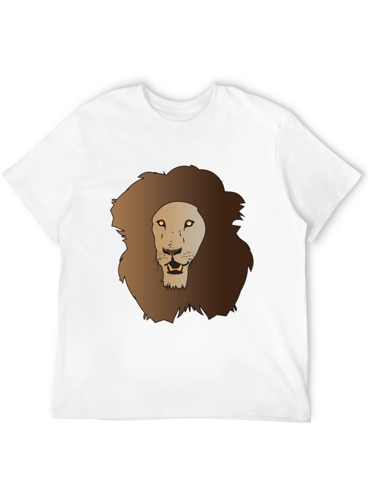 Lion Graphic Tee - Mens Black T-Shirt