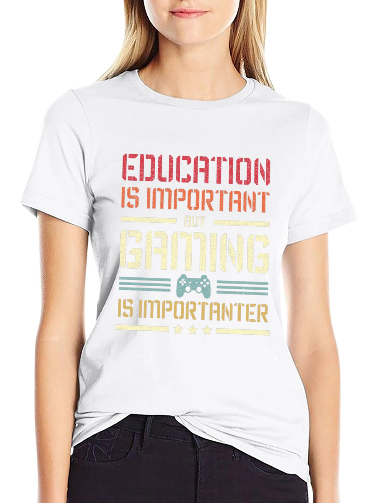 Gaming is Importanter T-Shirt - Gamer Gift