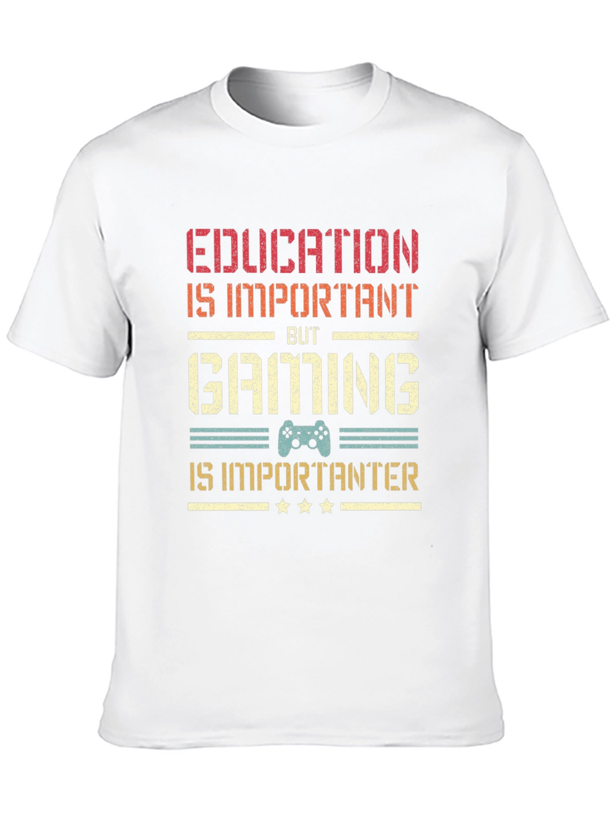 Gaming is Importanter T-Shirt - Gamer Gift