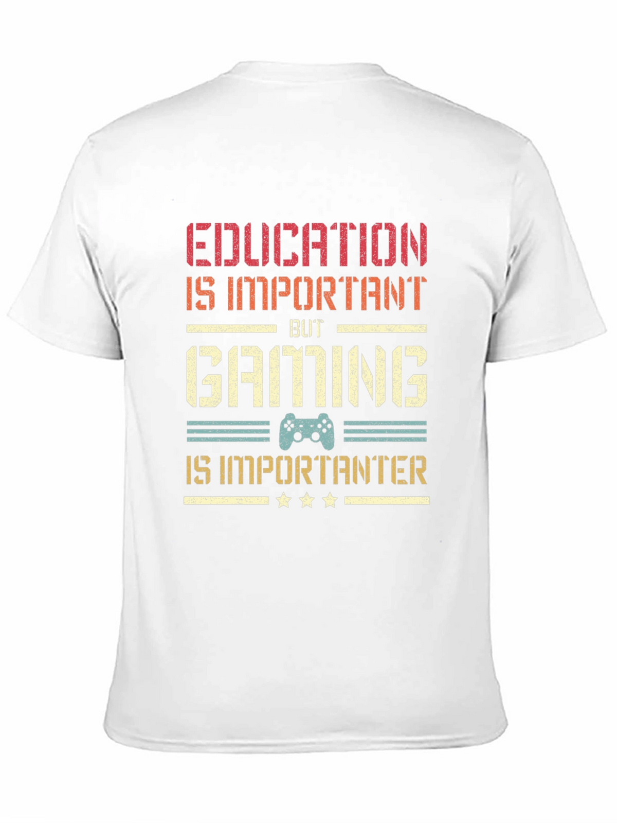 Gaming is Importanter T-Shirt - Gamer Gift