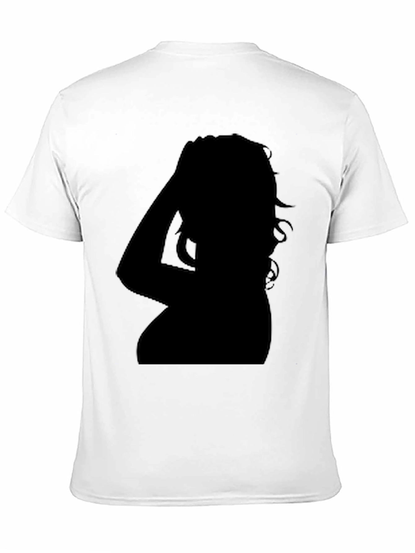 Silhouette Graphic Tee - Classic Black Cotton
