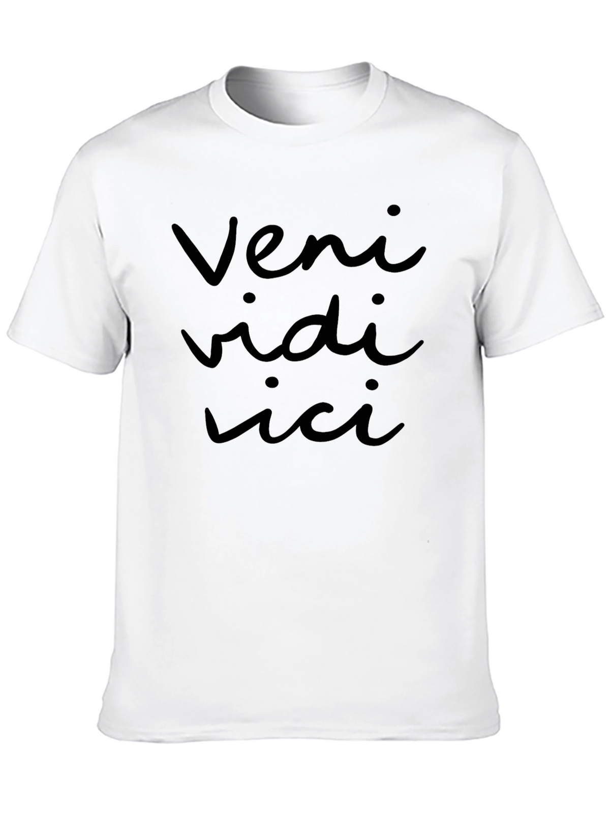 Veni Vidi Vici Black T-Shirt