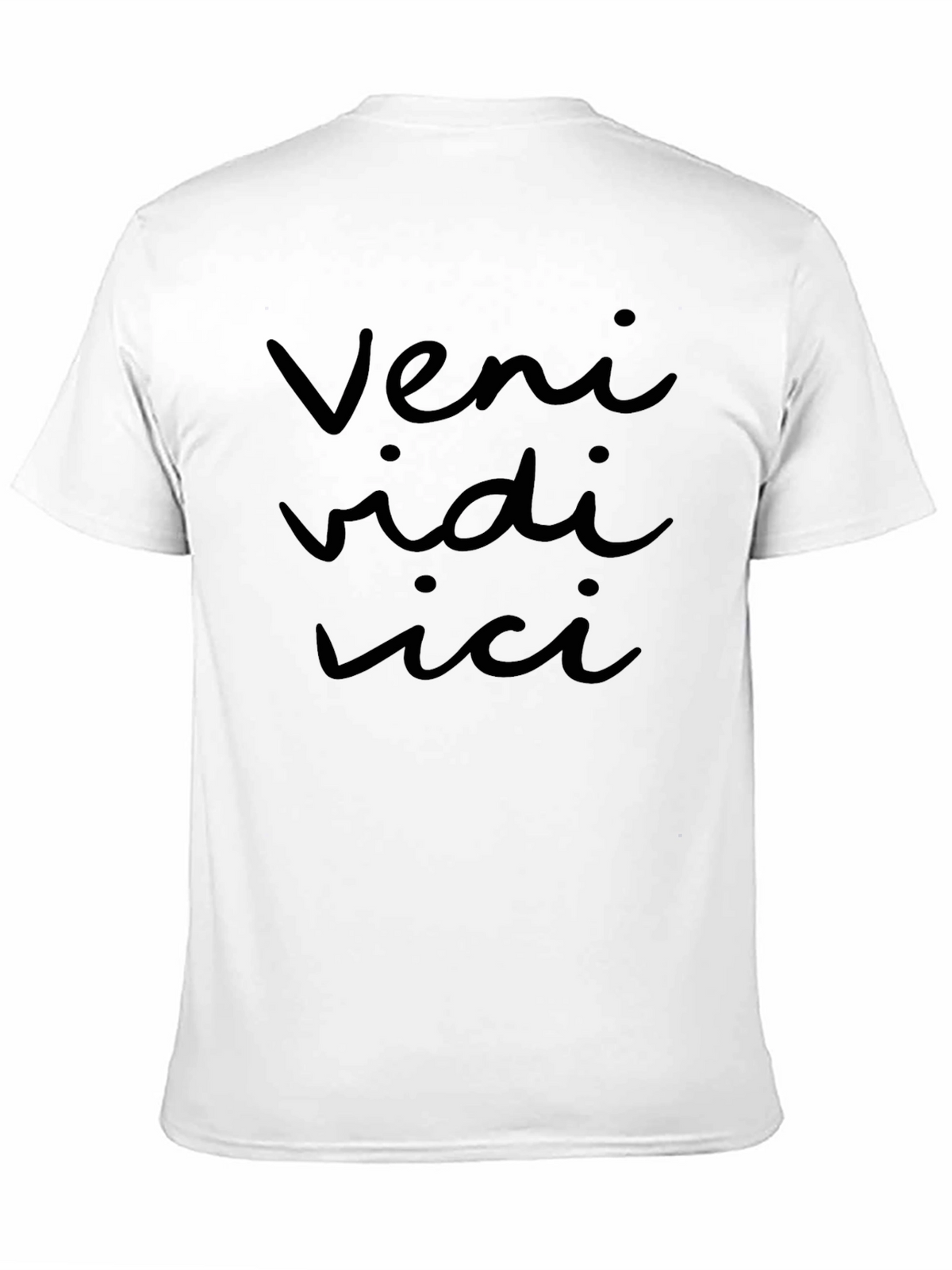 Veni Vidi Vici Black T-Shirt