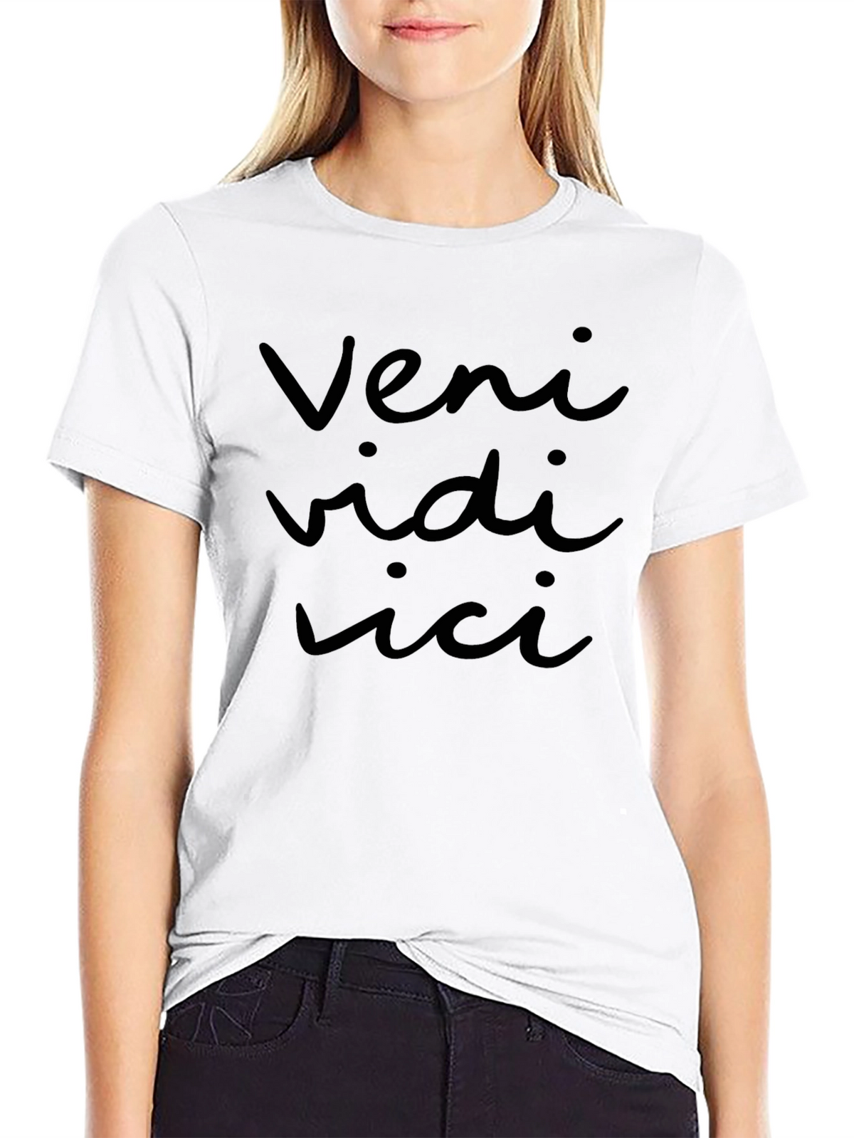 Veni Vidi Vici Black T-Shirt