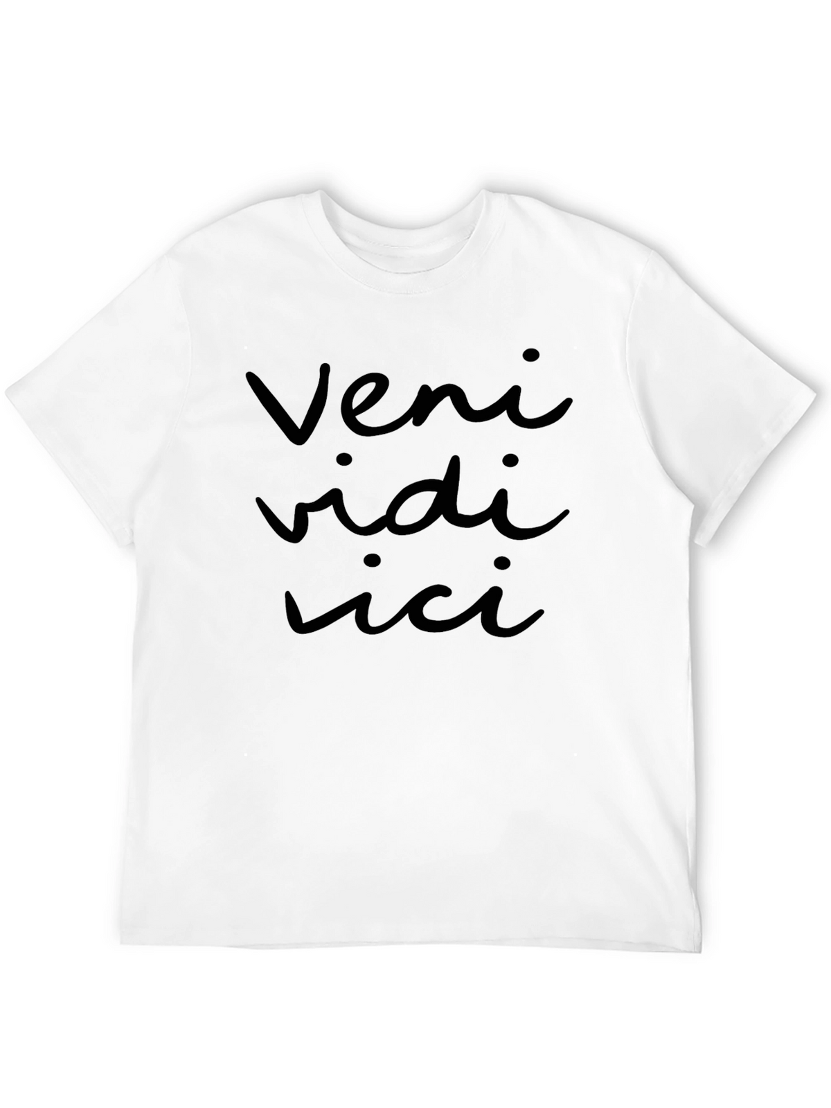 Veni Vidi Vici Black T-Shirt