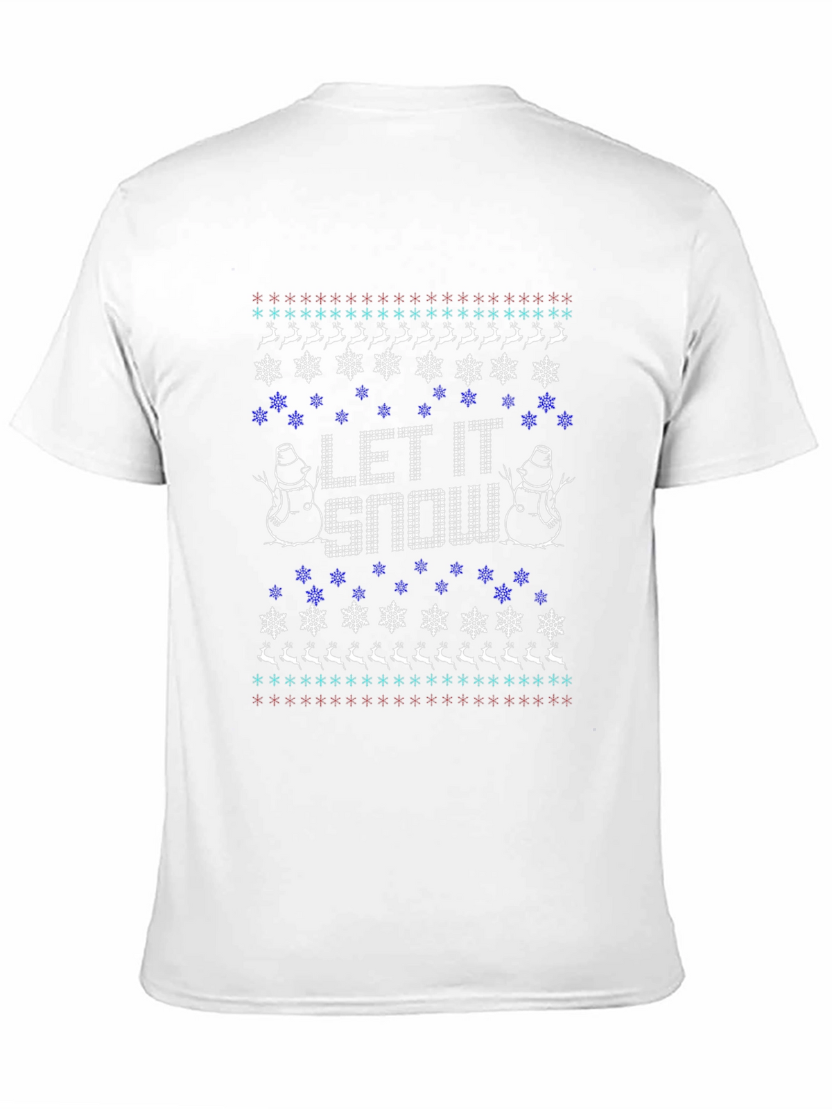 Let it Snow Ugly Christmas T-Shirt