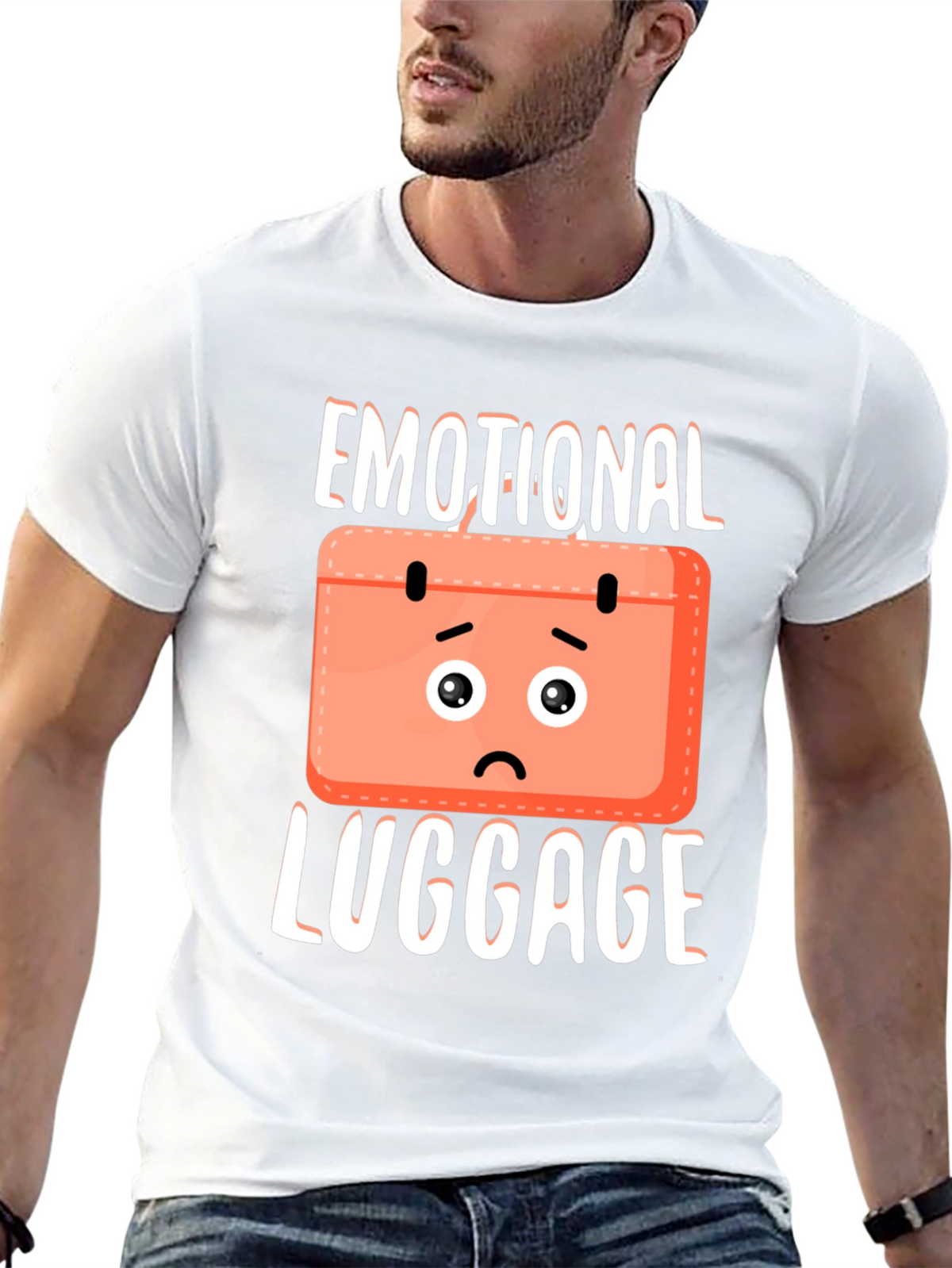 Emotional Baggage T-Shirt - Funny Novelty Tee