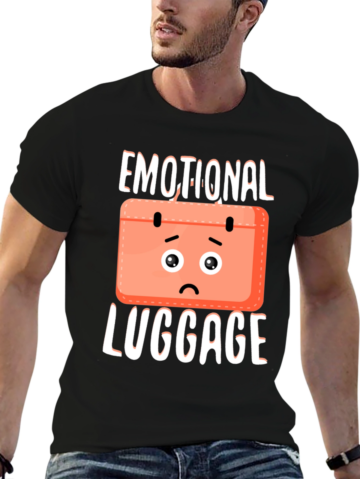Emotional Baggage T-Shirt - Funny Novelty Tee
