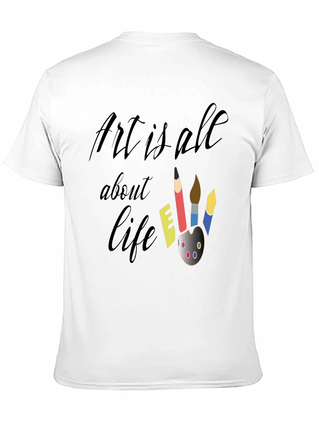 Art is Life Graphic T-Shirt - Artist Inspired Design