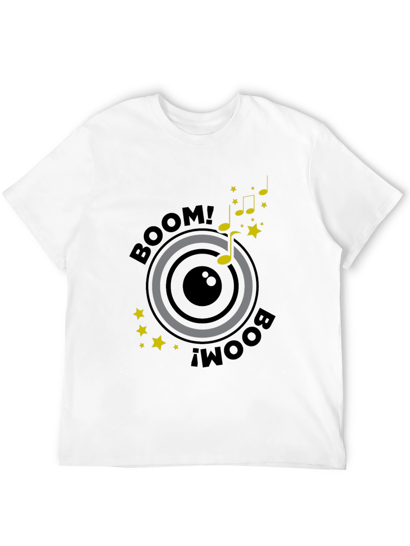 Boom Graphic Tee - Mens Black T-Shirt