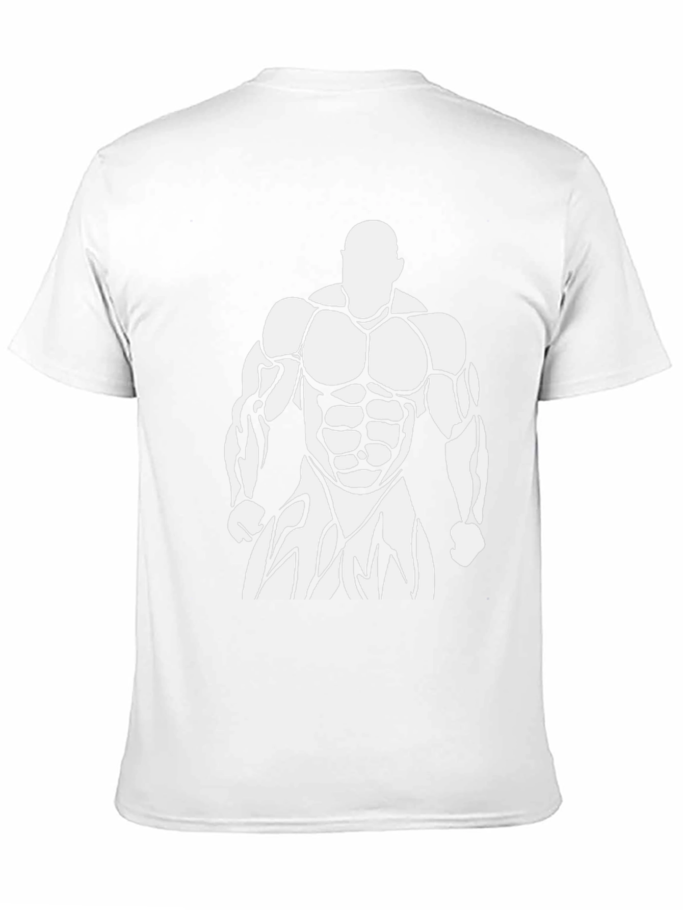 Bodybuilder Graphic Tee - Black Gym Shirt