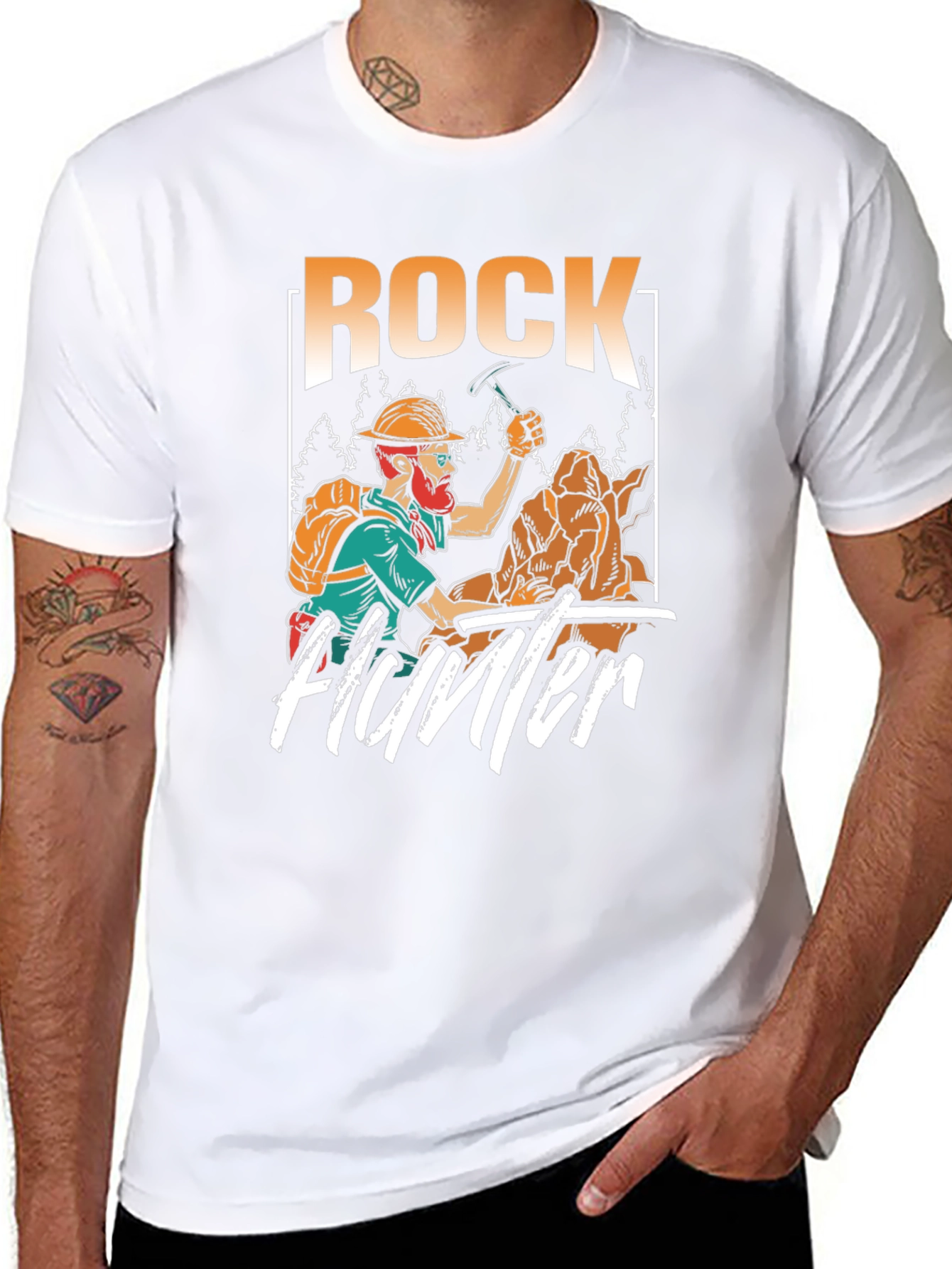 Rock Hunter T-Shirt - Geology Adventure Tee