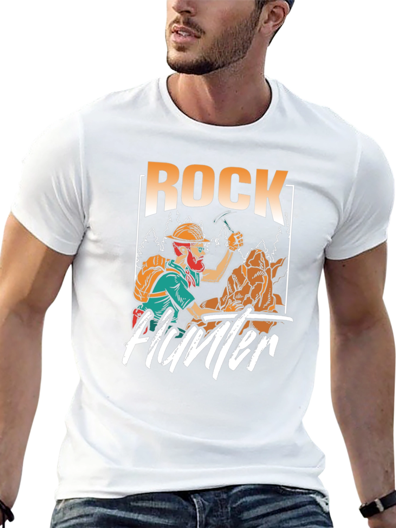 Rock Hunter T-Shirt - Geology Adventure Tee