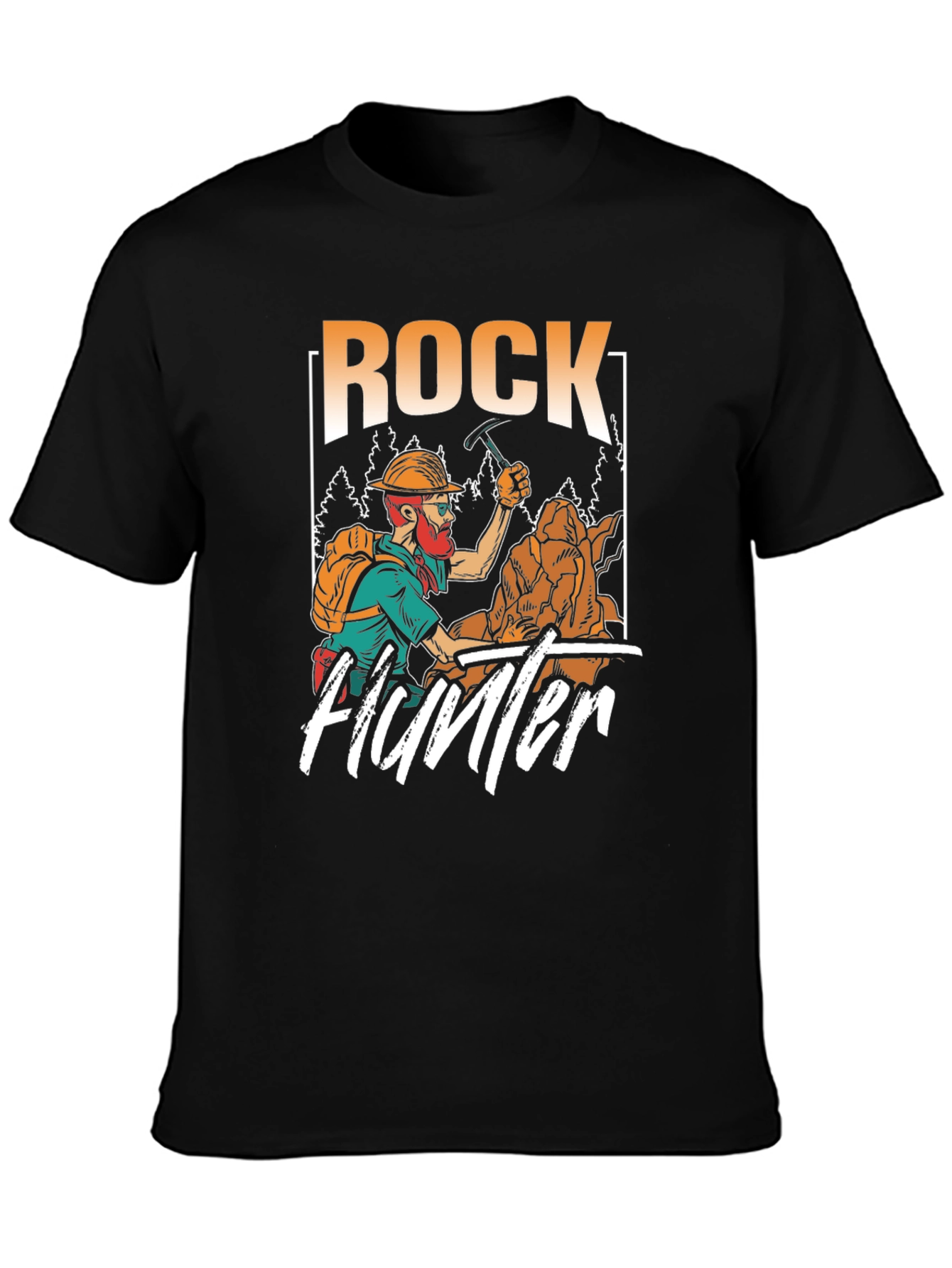 Rock Hunter T-Shirt - Geology Adventure Tee