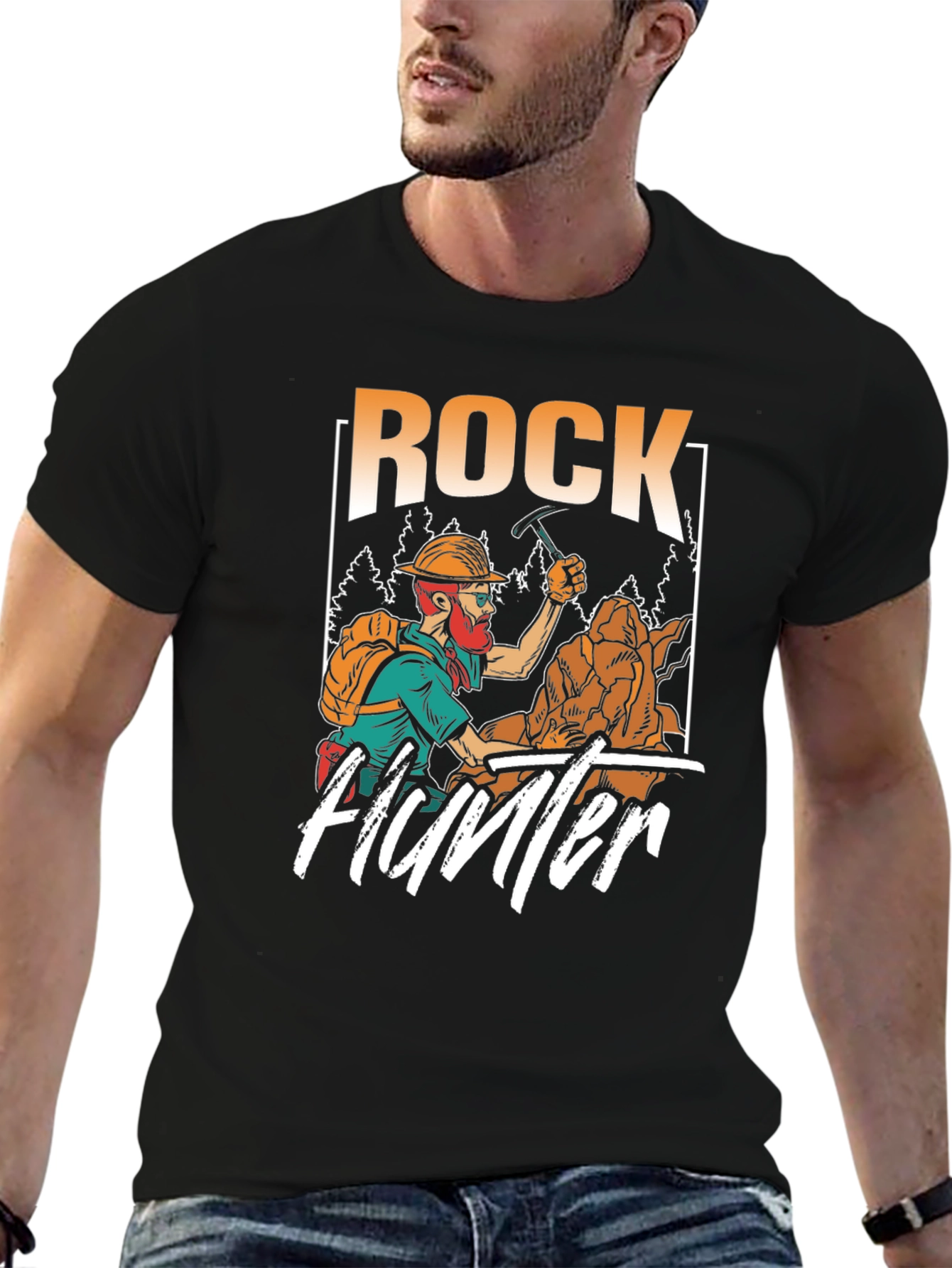 Rock Hunter T-Shirt - Geology Adventure Tee