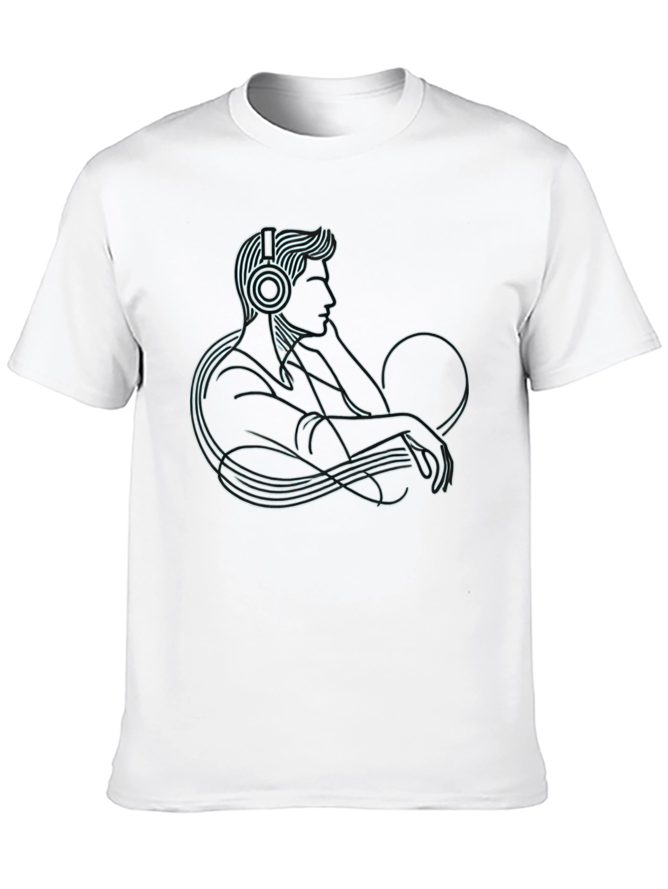 Modern Man Graphic T-Shirt Music Lover Tee