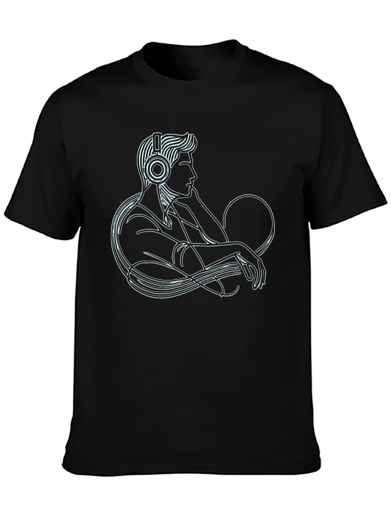 Modern Man Graphic T-Shirt Music Lover Tee