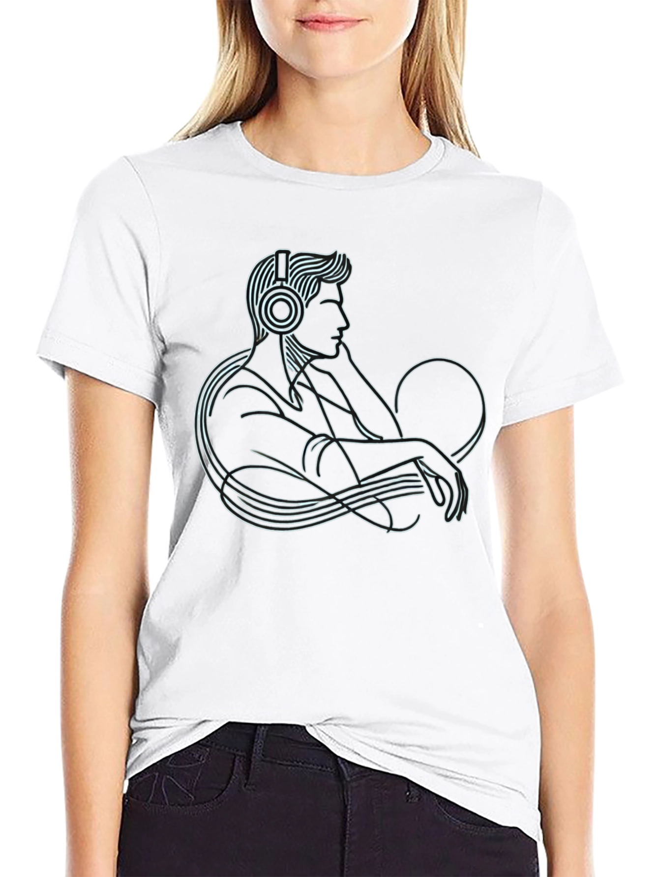Modern Man Graphic T-Shirt Music Lover Tee