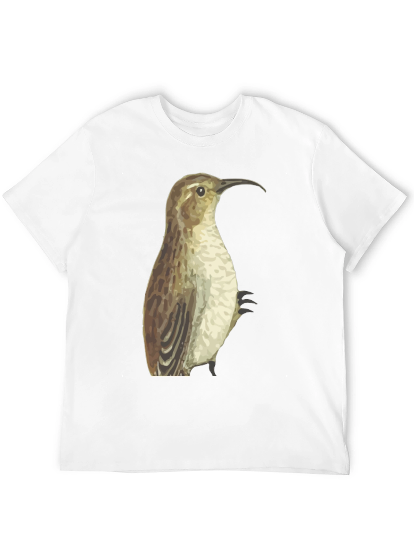 Bird Graphic Black T-Shirt