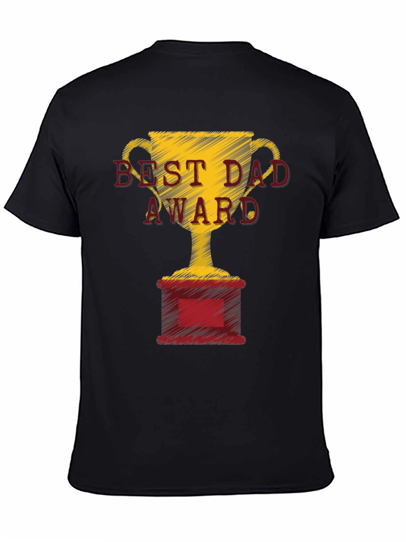 Best Dad Award Graphic T-Shirt - Fathers Day Gift