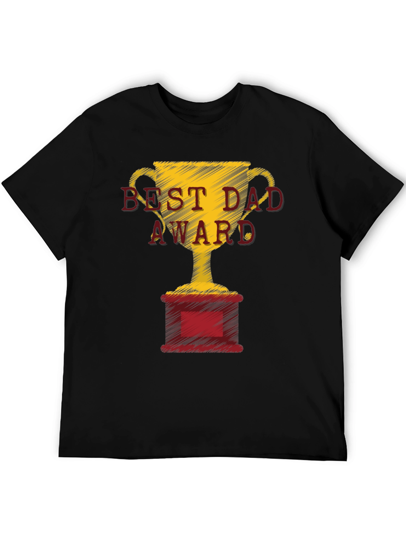 Best Dad Award Graphic T-Shirt - Fathers Day Gift