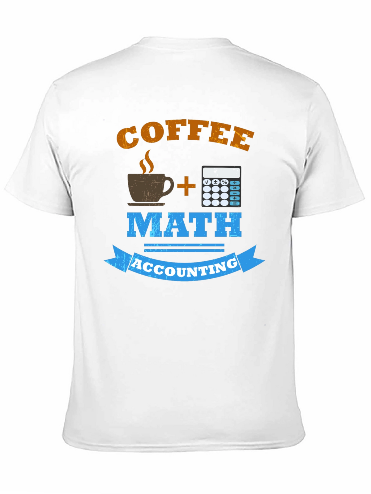 Coffee Math Accounting T-Shirt Funny Accountant Gift