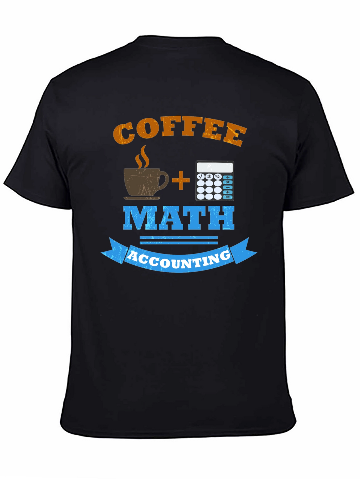 Coffee Math Accounting T-Shirt Funny Accountant Gift